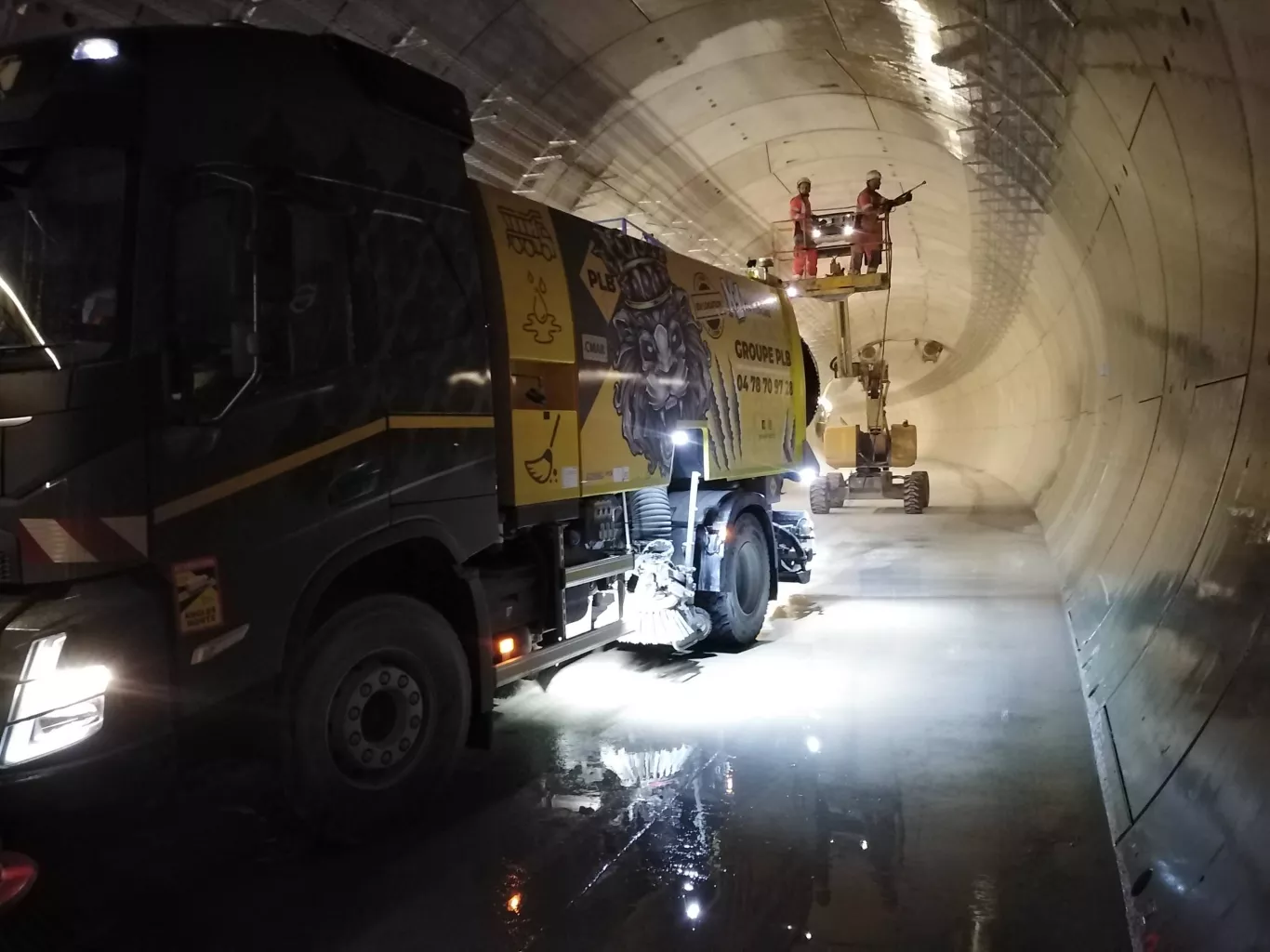 Lavage THP Tunnel