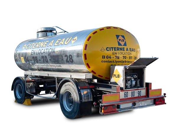 Citerne remorque 12m<sup>3</sup>