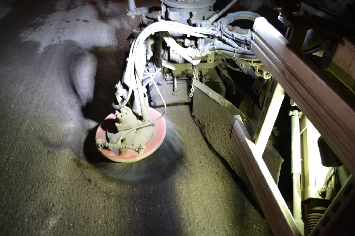 Balayage mécanique de voirie