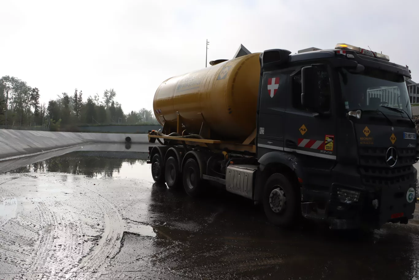 Gestion des eaux sur chantiers industriels