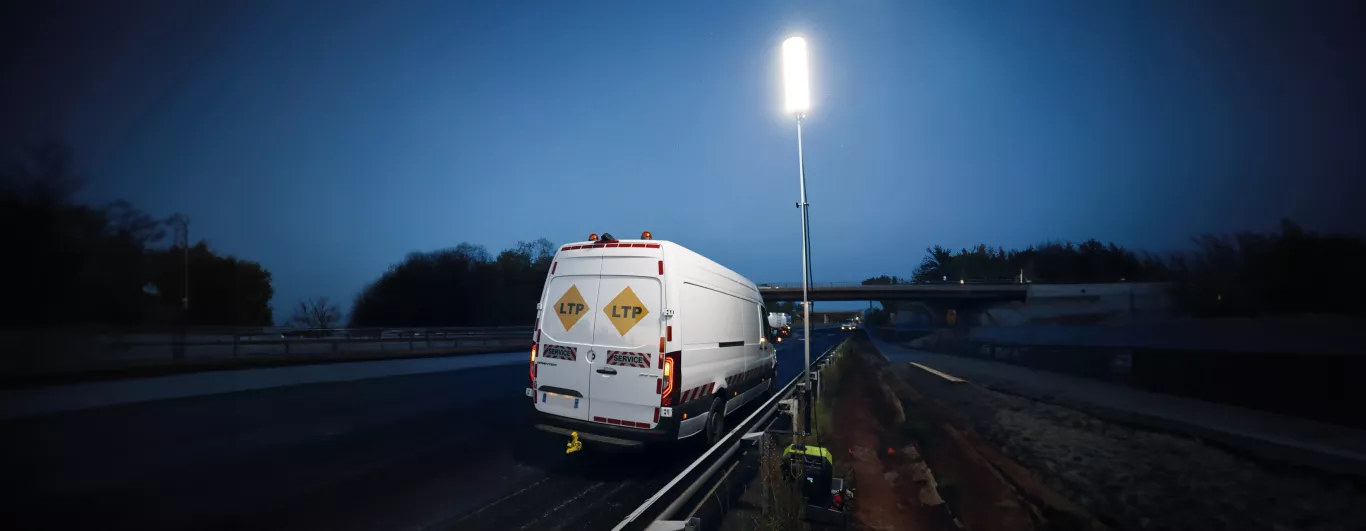 Eclairage de chantier LTP